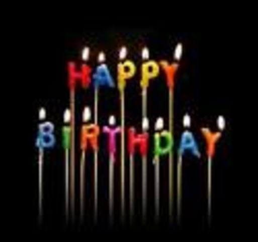 dad's and olivia's birthday