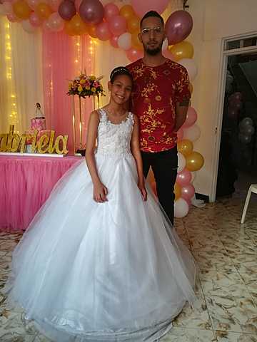 My sister's first communion