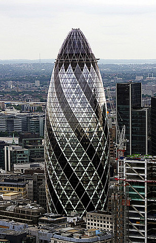 "Torre 30 St Mary Axe"- Norman Foster