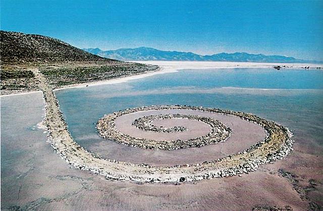 "Spiral Jetty" - Robert