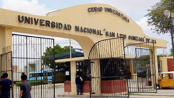 Estare en la universidad San Luis Gonsagade Ica