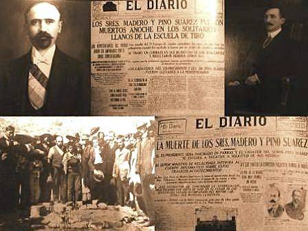 Asesinato de Madero y Pino Suárez.