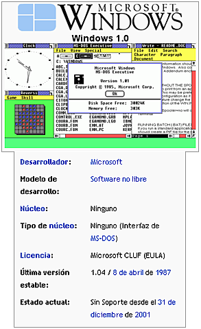 Microsoft Windows 1.0
