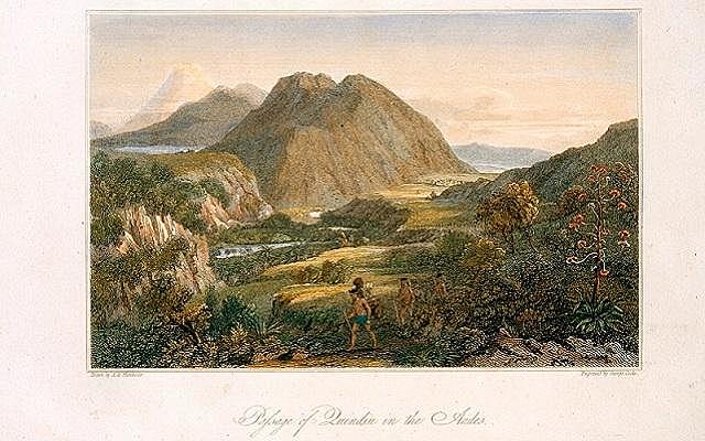 Interpretación de Colombia por medio de postales