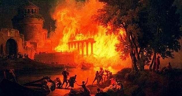 A Large Part of Rome Burns