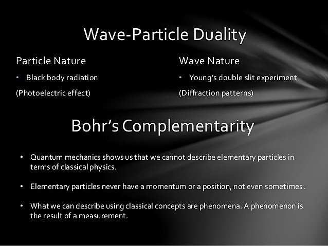 Complementarity Principle