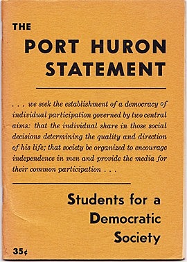 SDS releases its Port Huron statement