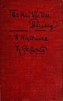 "El hombre que fue jueves" G.K.Chesterton