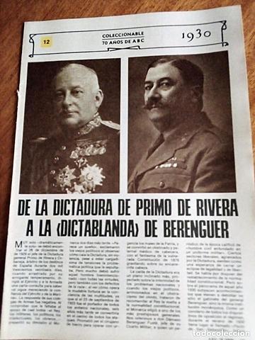 Dictablanda y fi del regnat