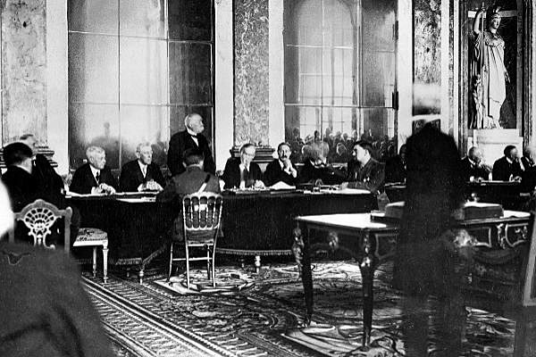 Signatura del Tractat de Versalles