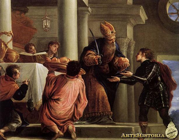 David se va con el sacerdote