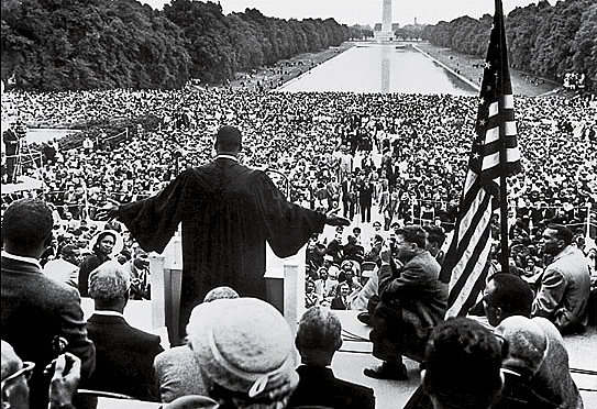 Martin Luther King pronunció su discurso "I have a dream"