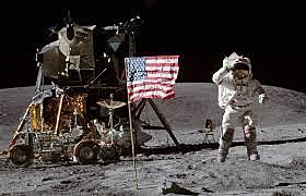 El ser humano llega a La Luna