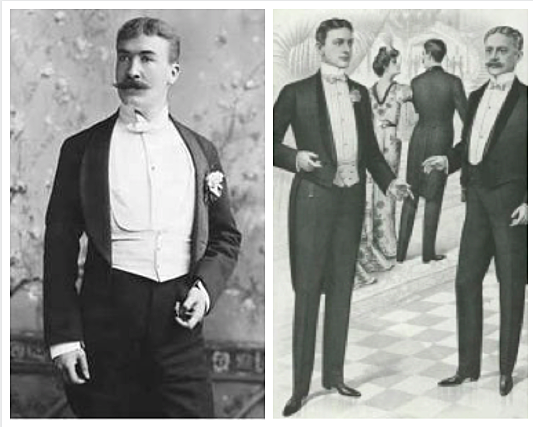 Traje Masculino de noche (Belle Époque)