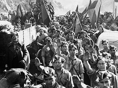 Inicio de la guerra civil española