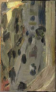 El carrer de la riera de Sant Joan