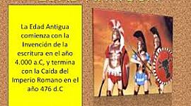 Timeline: EDAD ANTIGUA