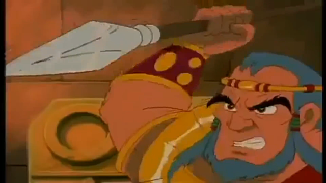 El rey trata de herir a David