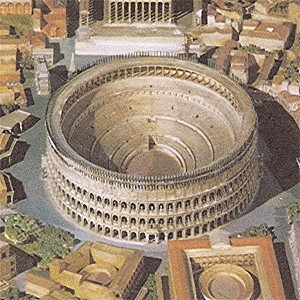 Colosseum is built