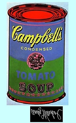 SOPA CAMPBELL'S. ANDY WARHOL