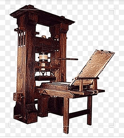 Invención de la imprenta mobil