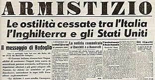 Armistizio con gli Alleati