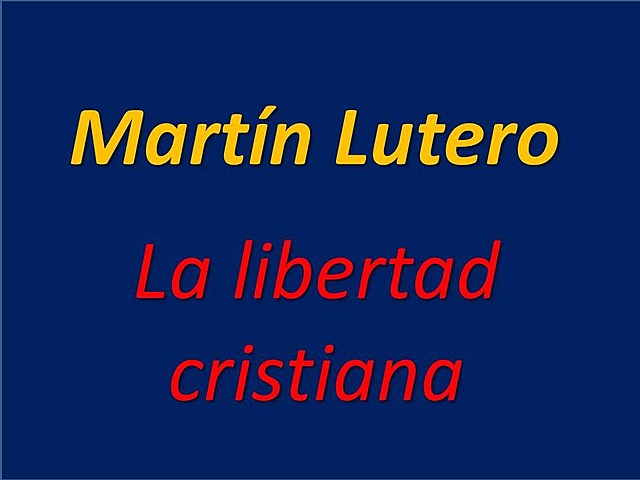 La libertad Cristiana