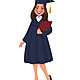 Chica graduada manto diploma 165429 156 jpg