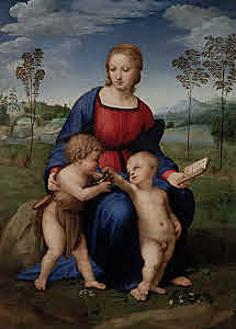 Madonna del Cardellino, Raffaello Sanzio