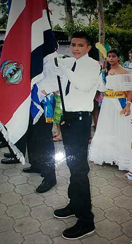 my first high school gear.