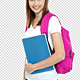 Png student university laptop backpack student child photography people backpack clipart