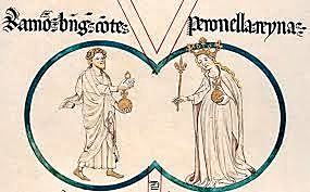 Matrimoni: Ramon Berenguer IV  amb Peronella d'Aragó