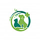 Dog cat logo template veterinaria 56473 120