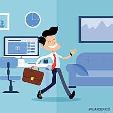 Encontré un trabajo estable.