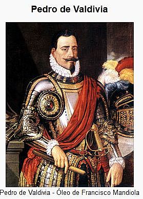 Pedro de Valdivia.