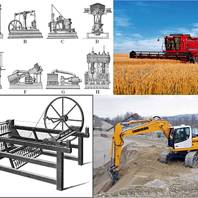 Timeline: linea de tiempo era de las maquinas.