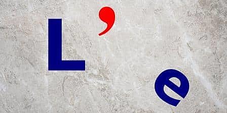 Apostrophe is introduced into english