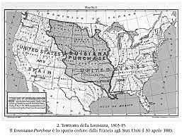 Gli USA acquistano la Louisiana dalla Francia
