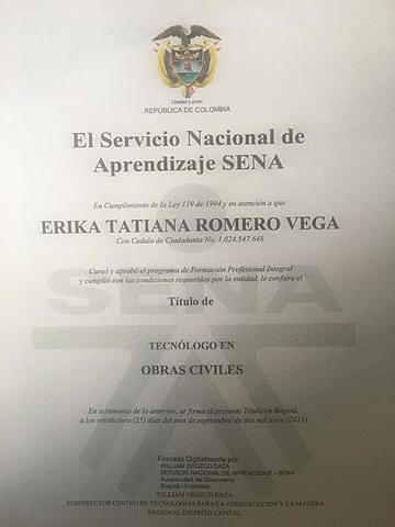 A rung in professional life