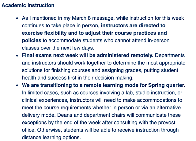 University of California, Irvine Starts Administering Classes and Finals Remotely