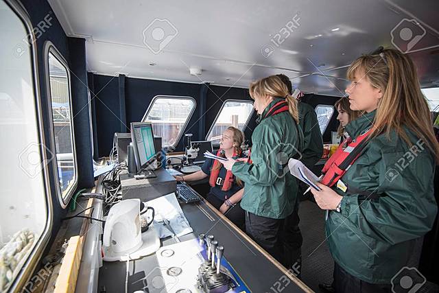 Trabajo en la empresa de buques
