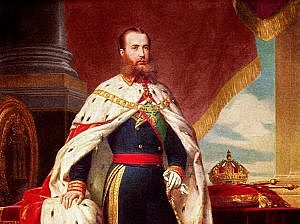 En México, Maximiliano se rodeó de liberales y desplazó hasta cierto punto a los conservadores.