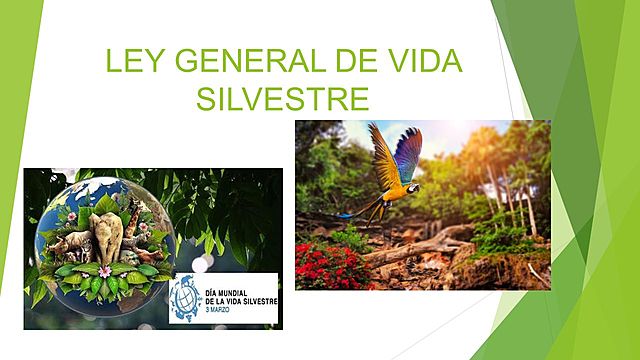 Aprobación de la Ley General de Vida Silvestre.