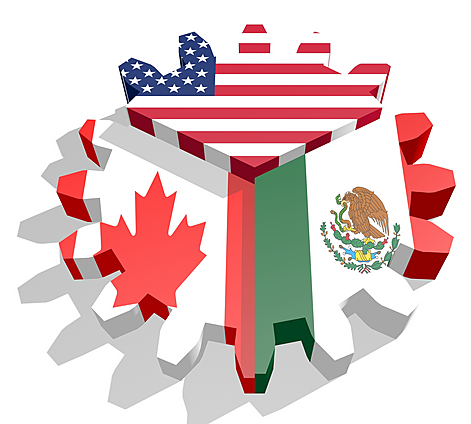 Entrada en vigencia del TLCAN