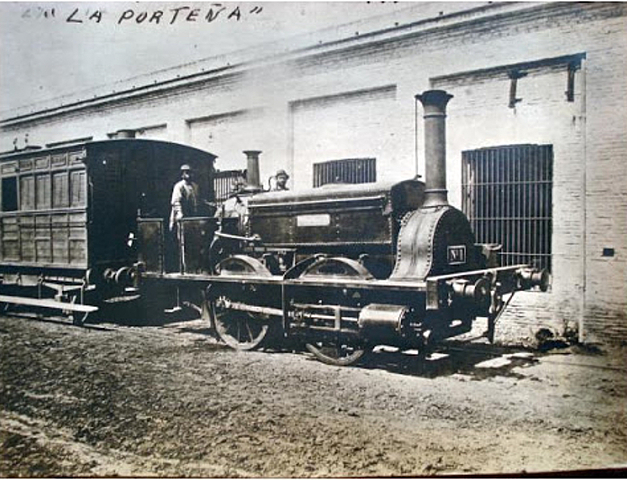 la primera locomotora
