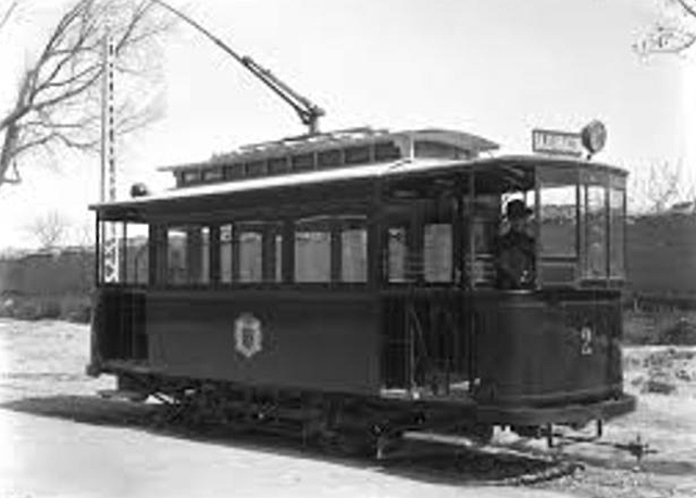 ignaguraciom de tranvías