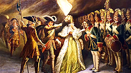 Timeline: История России. Дворцовые перевороты.