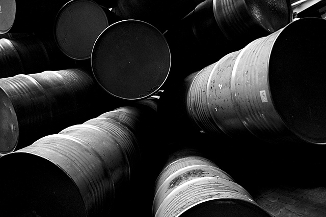 Caída de los precios internacionales del petróleo.Crisis económica.