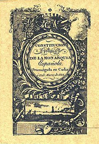 Nueva Constitución liberal 1812