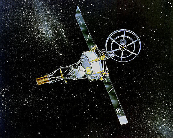 Mariner 2, the first spacecraft to visit planet Venus